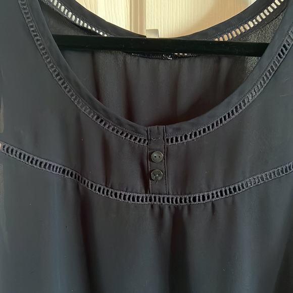 Kismet Navy Dress Tank - Picture 2 of 5